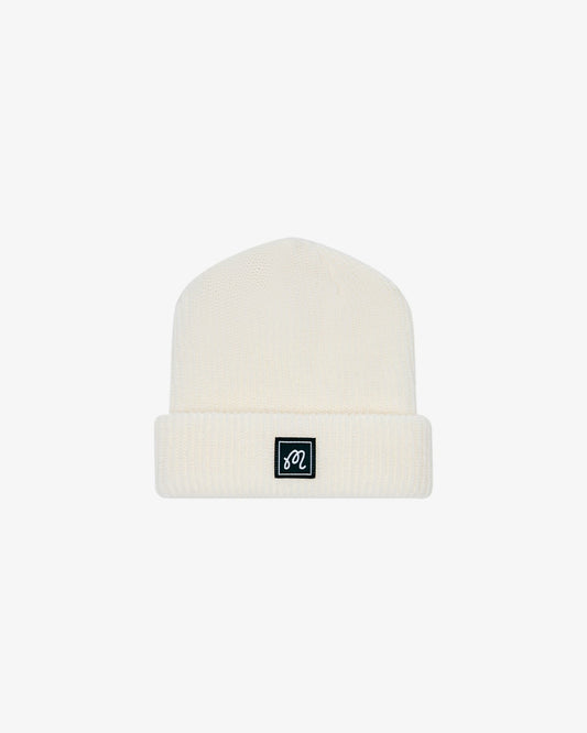 Fisherman’S Beanie - Whisper White Malbon Men