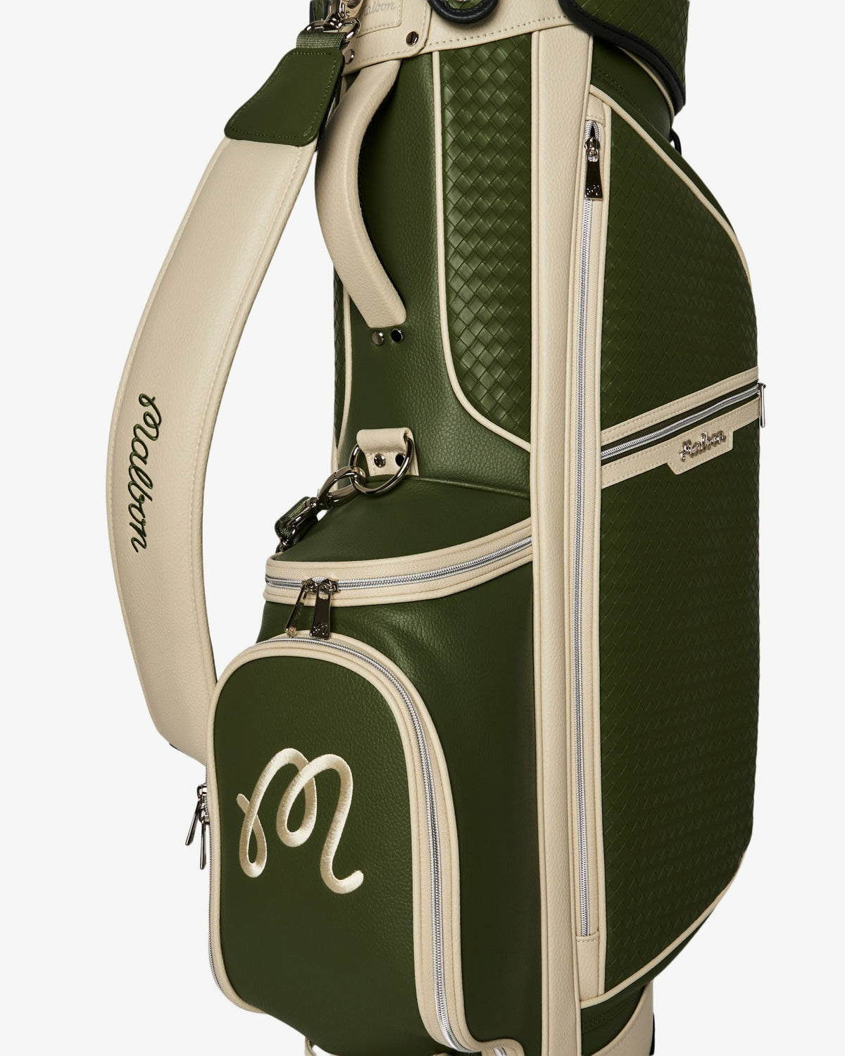 Artigianale Stand Bag - Cypress Green Malbon Men