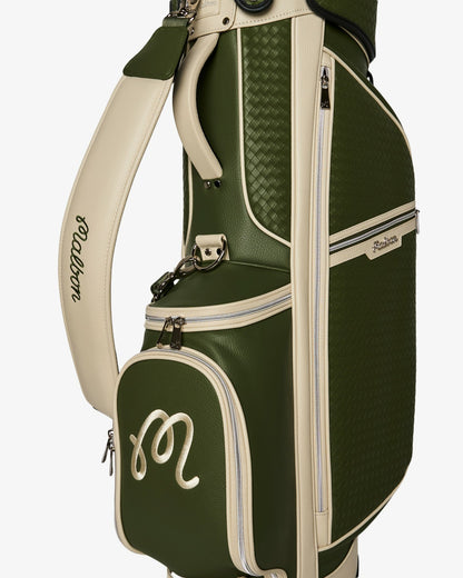 Artigianale Stand Bag - Cypress Green Malbon Men