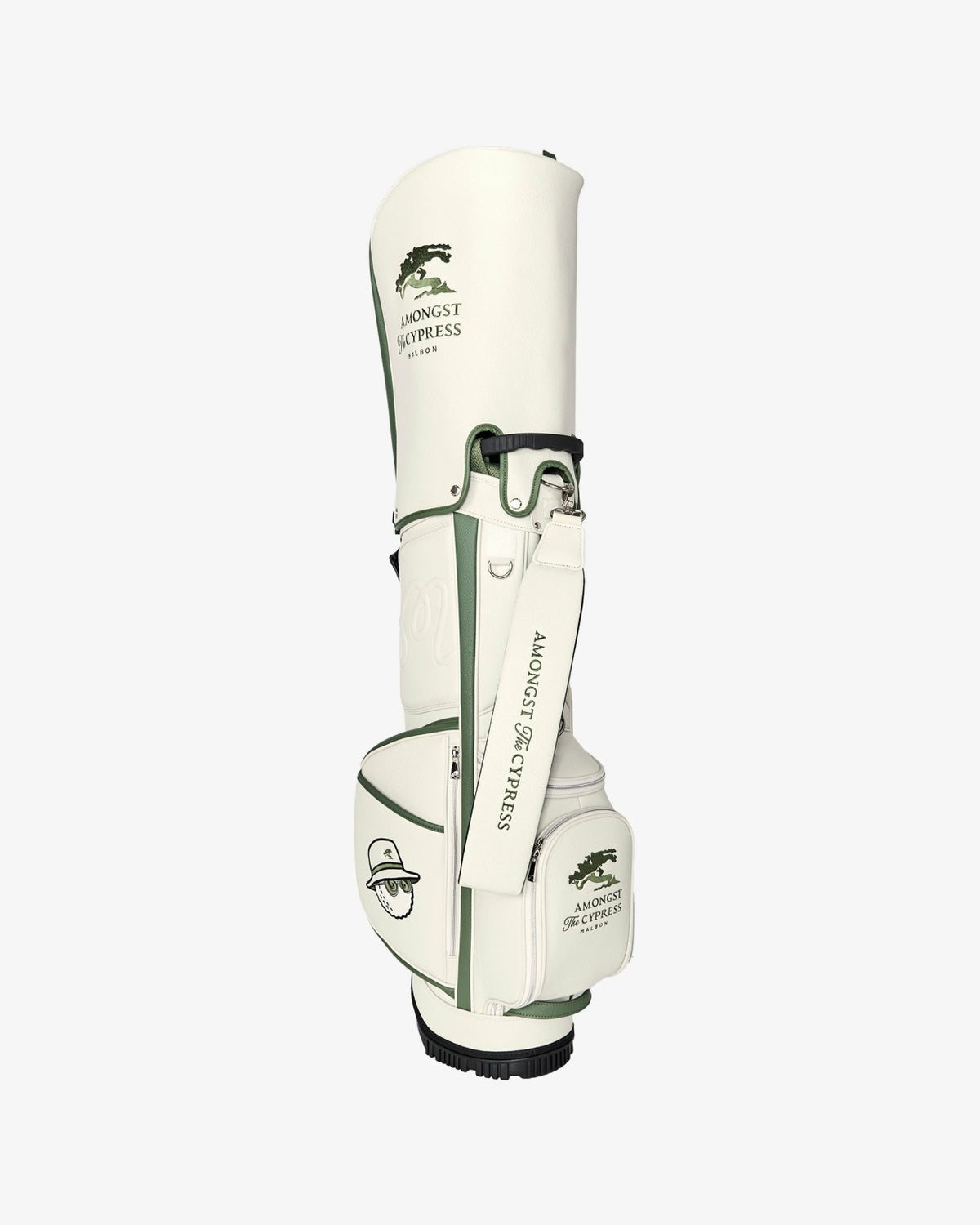 Amongst The Cypress Golf Stand Bag - Cream/Sage Malbon Men