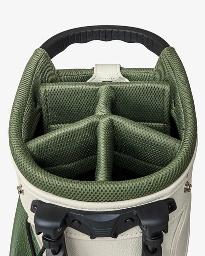 Amongst The Cypress Golf Stand Bag - Cream/Sage Malbon Men