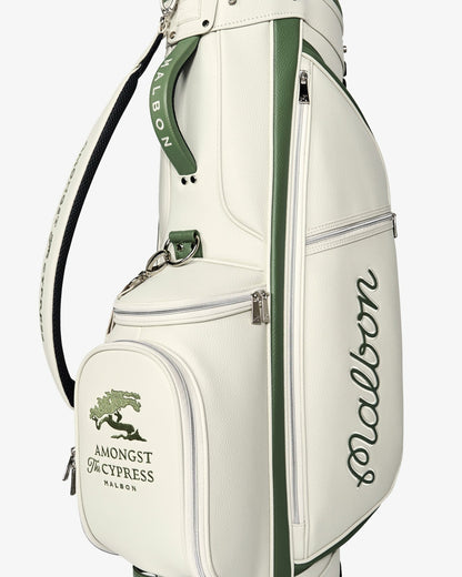 Amongst The Cypress Golf Stand Bag - Cream/Sage Malbon Men