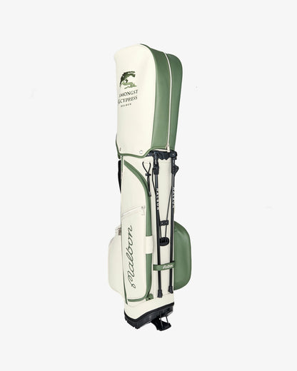 Amongst The Cypress Golf Stand Bag - Cream/Sage Malbon Men