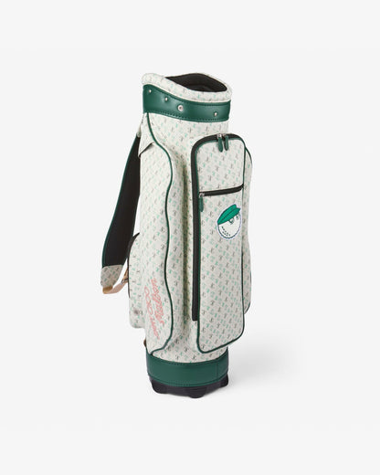 Jimmy Choo X Malbon Golf Bag - Latte/Malbon Green/Malbon Pink Malbon Men