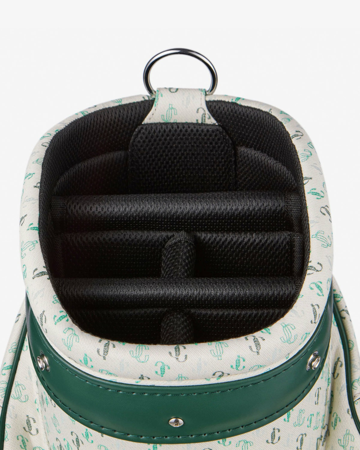 Jimmy Choo X Malbon Golf Bag - Latte/Malbon Green/Malbon Pink Malbon Men