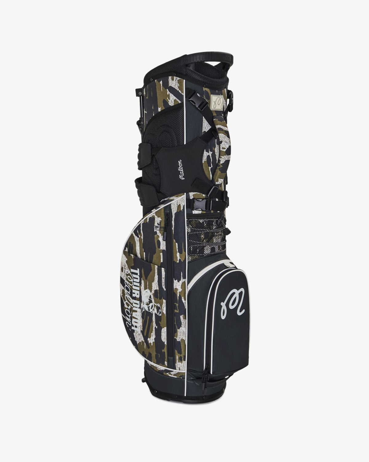 Tour Divot Camo Walking Bag - Bark Camo Malbon Men