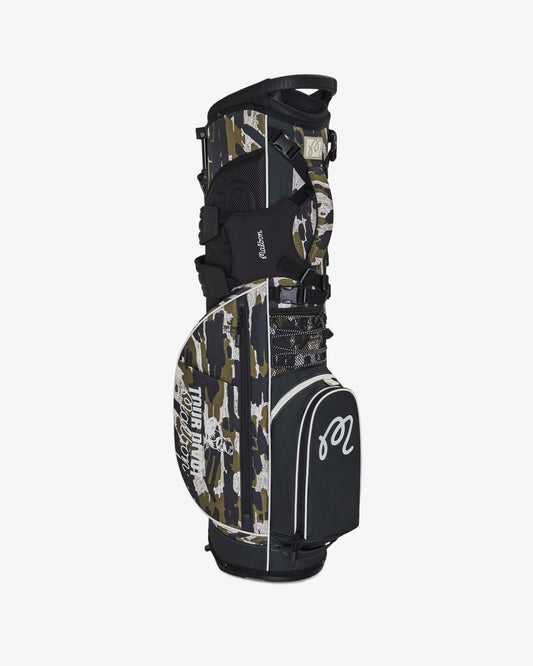 Tour Divot Camo Walking Bag - Bark Camo Malbon Men