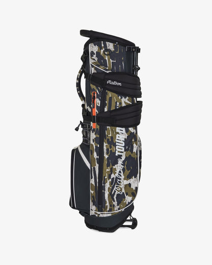 Tour Divot Camo Walking Bag - Bark Camo Malbon Men