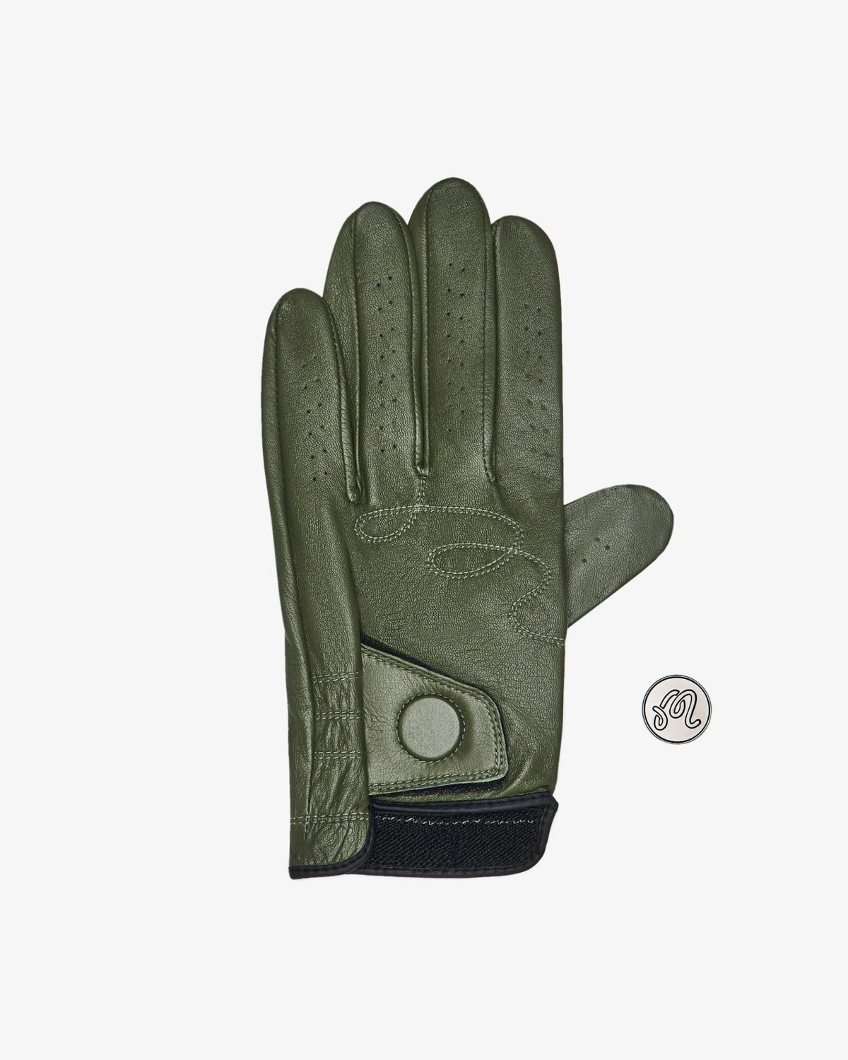 Division Glove - Military Green Malbon Men