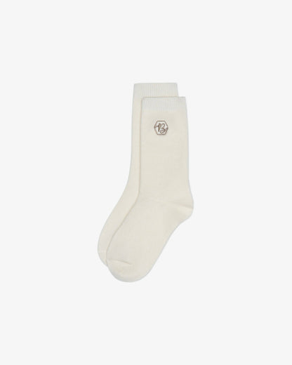 Bettinardi Cashmere Sock - Egret Malbon Men