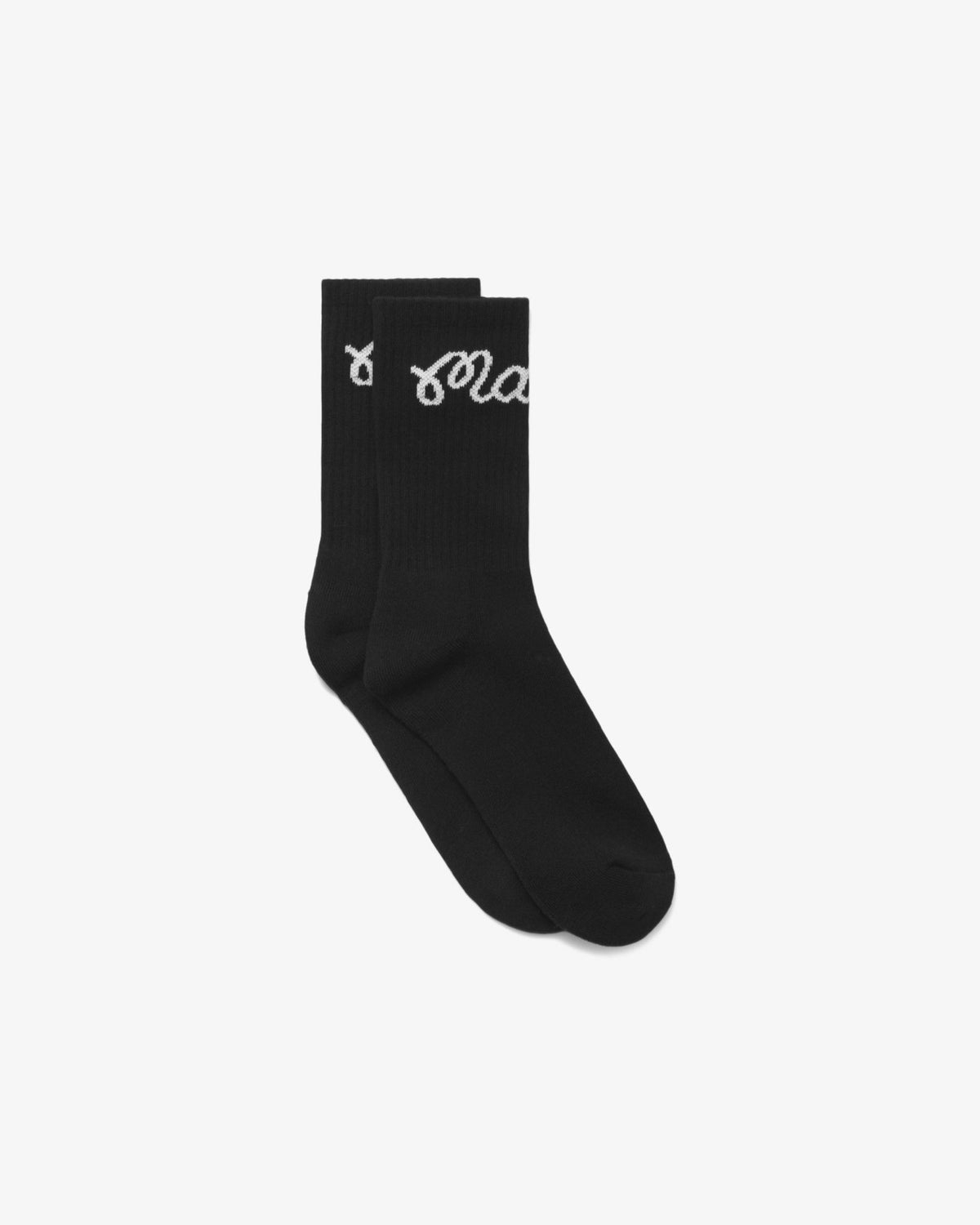Bon Script Sock - Black Malbon Men